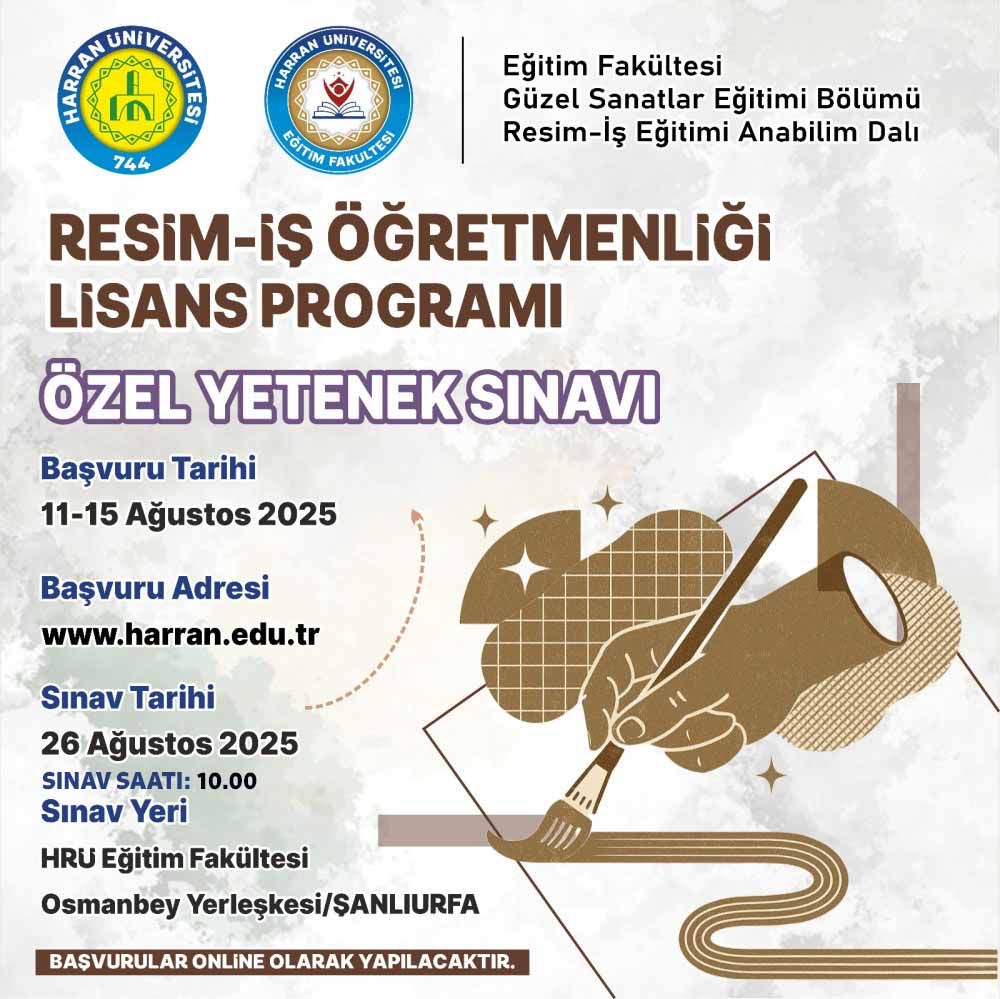 2025 Özel Yetenek Sınavı Duyurusu